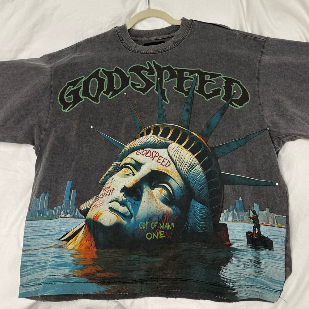 NWT Godspeed Sunken Liberty T-Shirt